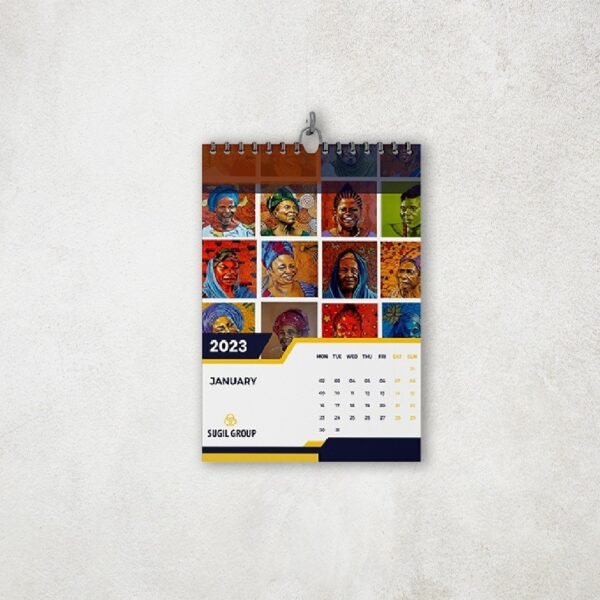 A3 Wall Calendar Printing (13 Sheets)
