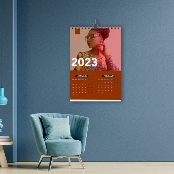 A3 Wall Calendar Printing (7 Sheets)