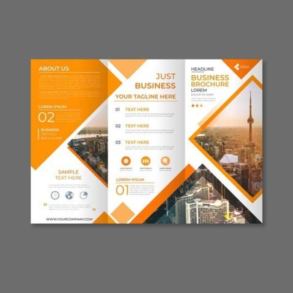 A4 Trifold Brochures /100pcs