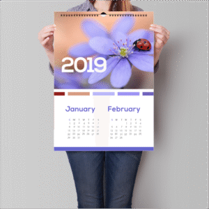 A2 Wall Calendar (13 Sheets)