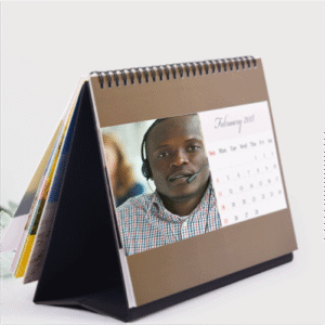 A5 Table Calendar (13 Sheets)