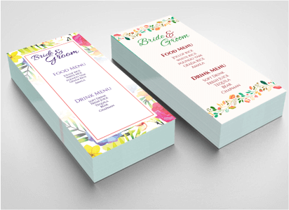 Food & Drink Menus