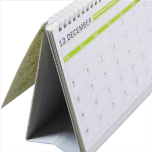A5 Table Calendar (13 Sheets)